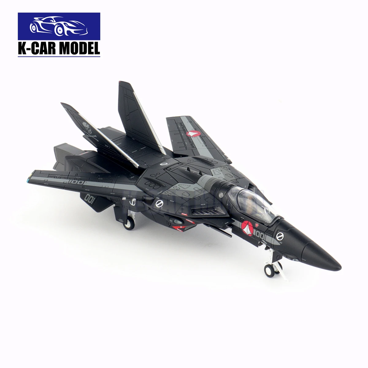 Calibre Wings 1/72 VF-1S Fighter Valkyrie Stealth Macross Air Force Fighter Plane Model