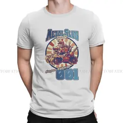 Remastered Full Color Men TShirt Metal Slug Crewneck Short Sleeve 100% Cotton T Shirt Humor Top Quality Birthday Gifts