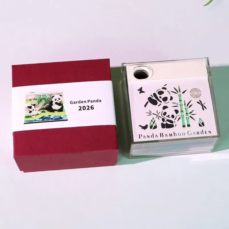 Calendario semanal Twenty Twenty Six con iluminación LED integrada para dormitorio, oficina, tema tallo oso, respetuoso