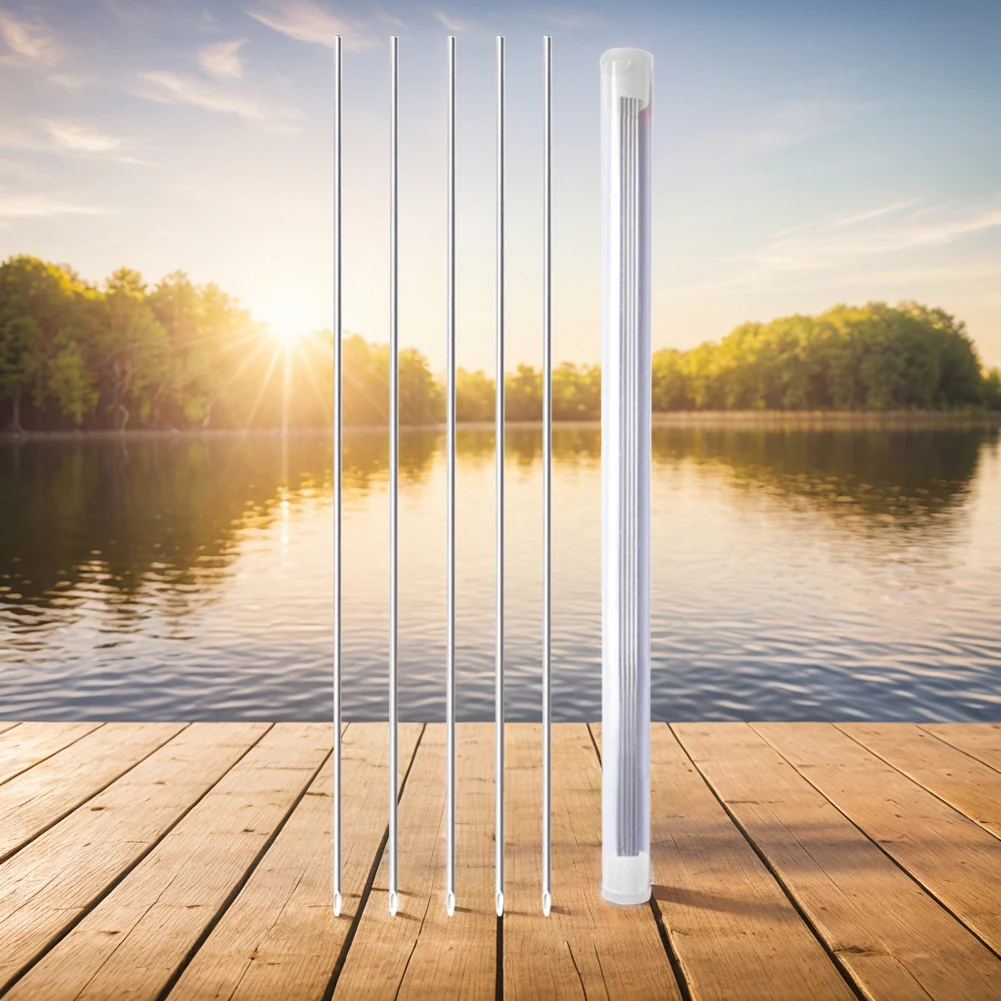 5 قطعة إبرة ربط دودة الأرض إبرة الطعوم سهلة الاستخدام خطاف دودة الأرض المجوفة أداة صيد السمك أدوات صيد الأسماك