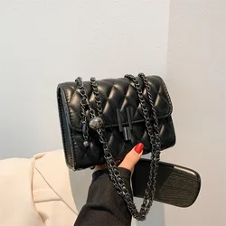 Designer Bag Luxury Women Crossbody Bag Diamond Lattice Handbag Ladies Cosmetic Satchels Black Shoulder Wallet Mini Bag 2024