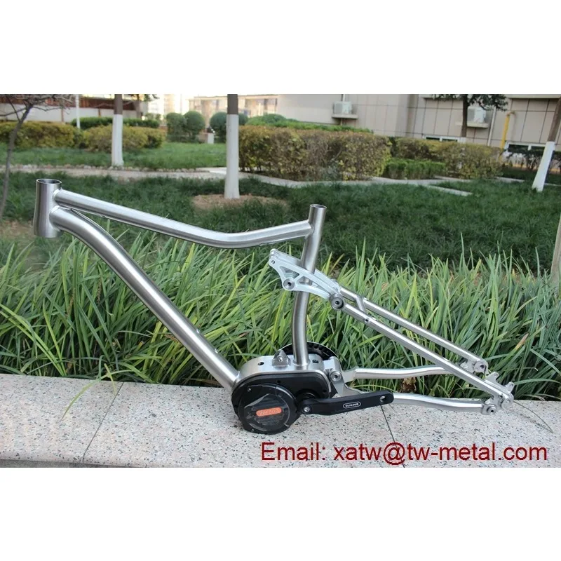 Bafang G510 Ebike Frame Titanium Bafang Motor Bike Bafang G510 Bike