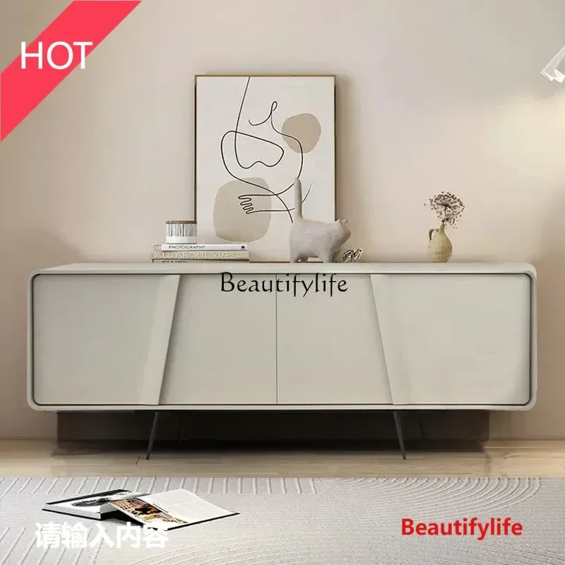 

style NEW Italian light luxury living room floor cabinet luxury designer soft decoration modern minimalist customized against t