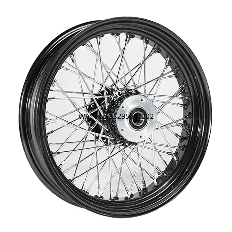 

Custom Motorcycle Wheels 21x3.5 Front 21 Inch 80 Spokes Dual Single Disc Chrome Motorcycle Rims for Harley