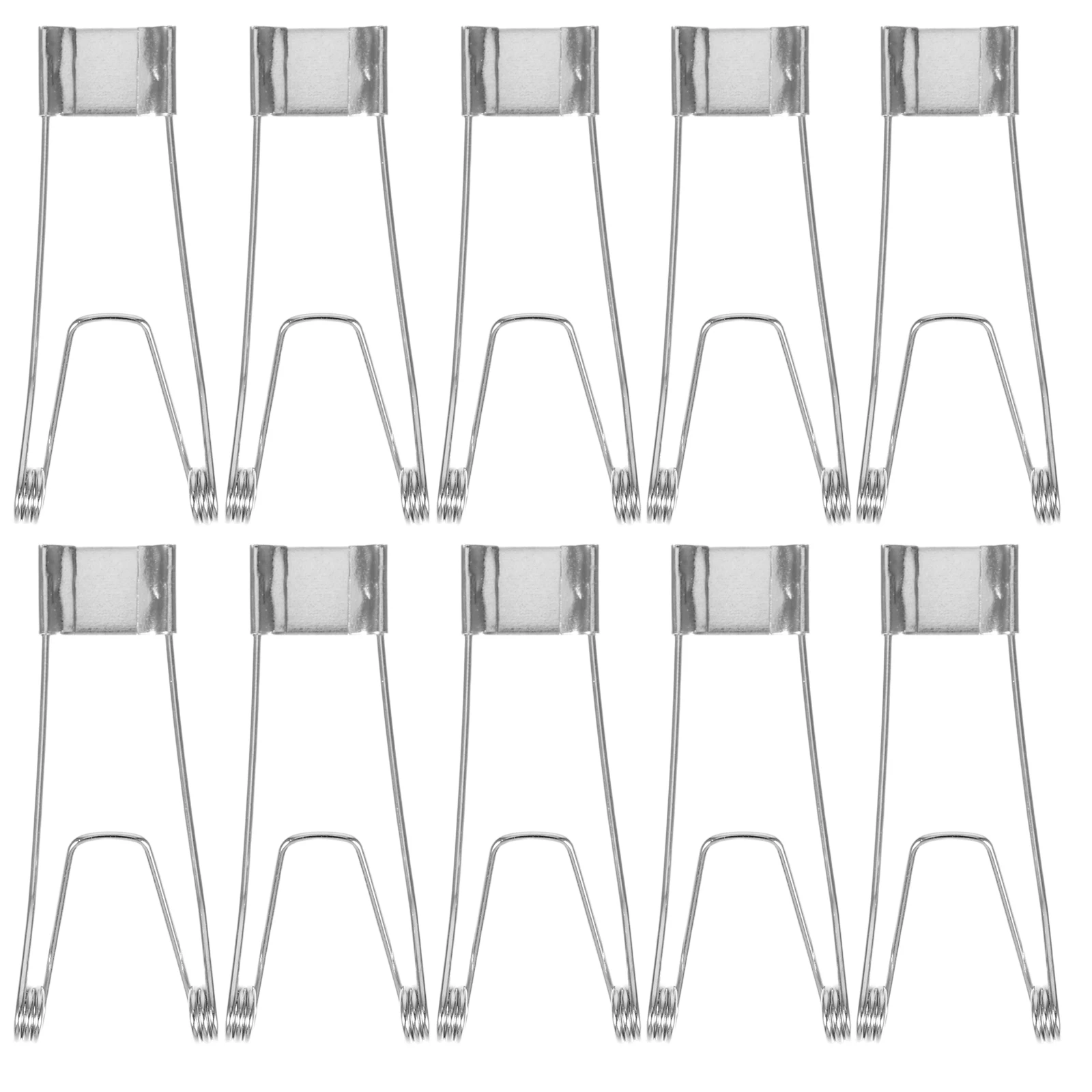 

10pcs Downlight Spring Heavy Duty Metal Emitting Diode Recessed Lighting Accessories Securing Clamps Fixing Lamp 53Mm Spotlight