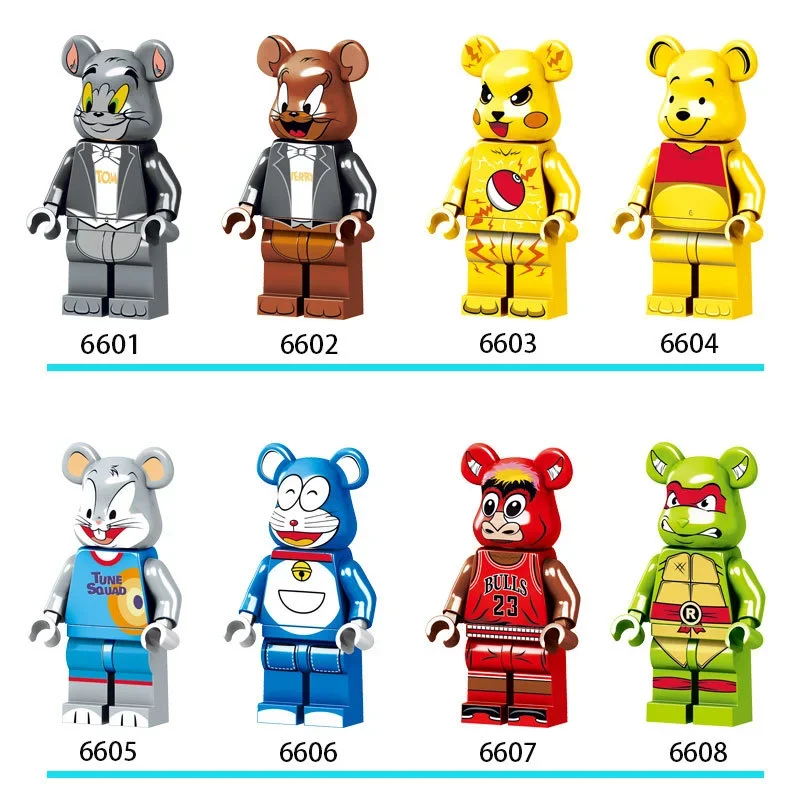 Building Blocks, Figureshumanoid Dolls, Toys, Mini Figures, Humanoid Dolls, Children's Toys, Birthday Gifts, Cartoon Characters.