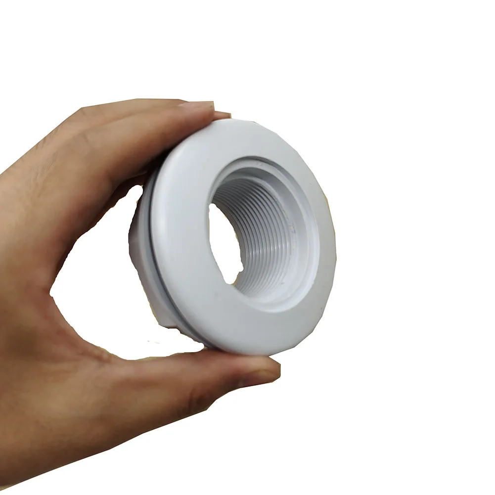 Bulkhead Inlet Fitting For For Hayward SP1023 Pools 1.5 inch FPT Front and Back with Gasket For For Vinyl Liner Penetration