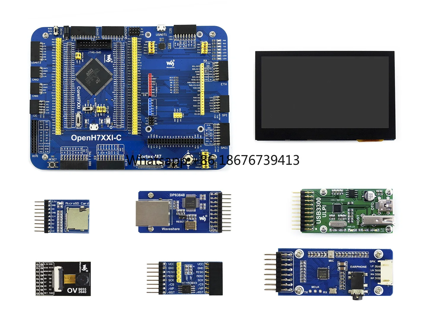 Waveshare OpenH743I-C Package A-SKU-16885 ,OpenH743I-C Package A, STM32H7 Development Board