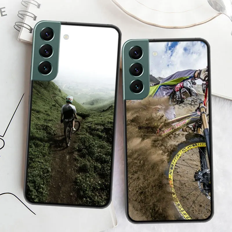 Adventure mountain cross-country cycling Phone Case For Samsung A02 A03 A03S A04 A04S A05S Galaxy A55 A35 A25 A15 S10 Lite A9 A8