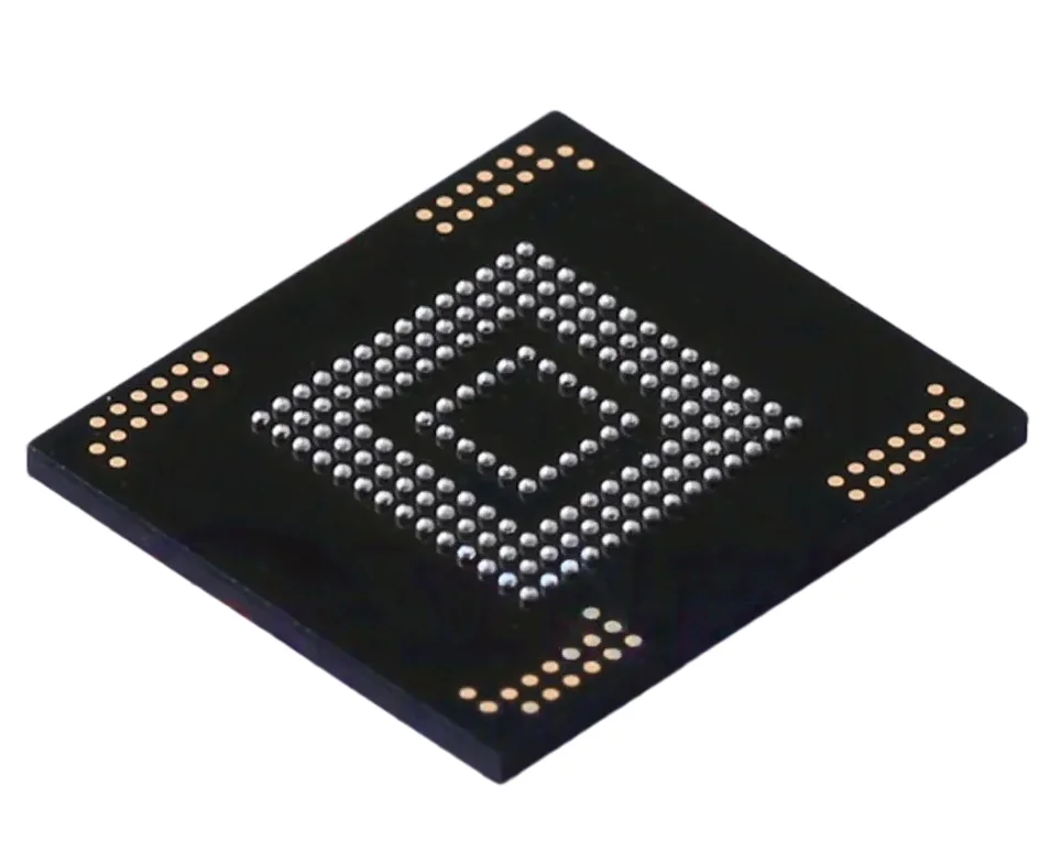 New MTFC8GAKAJCN-1M WT Soldered JY995 BGA153-pin EMMC Chip with 8GB capacity library