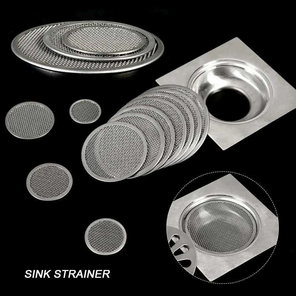 304 Stainless Steel Stainless Steel Floor Drains Small Drain Hole Stainless-Steel Material Sink Strainer Filter Cover