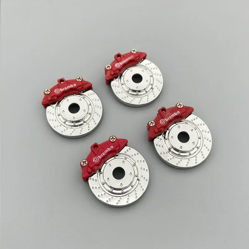 

4PCS Metal Brake Disc Caliper Tire Modification for WPL D12 MN99 MN90 WPL C24 C34 RC Car Spare Parts Upgrade