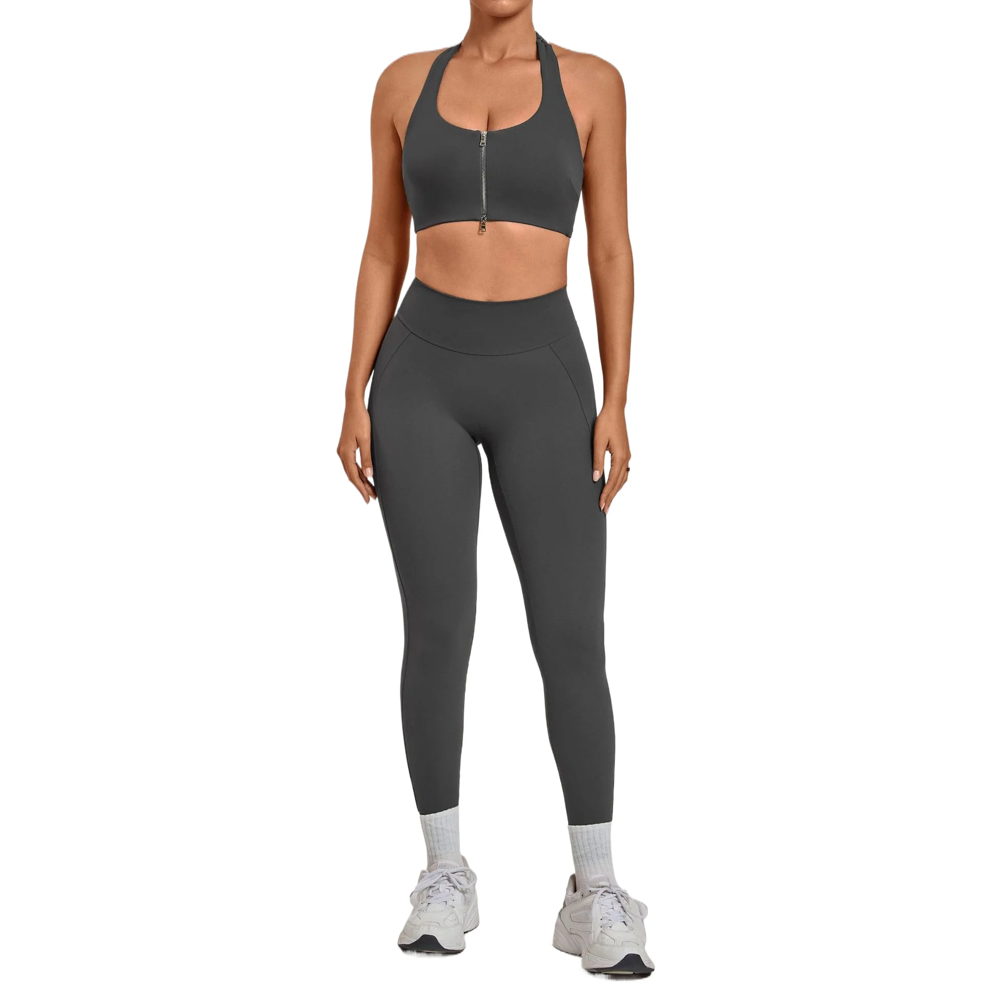 Conjunto de Yoga Feminino de 2 - Pilates Yoga Logo avaliação e preço