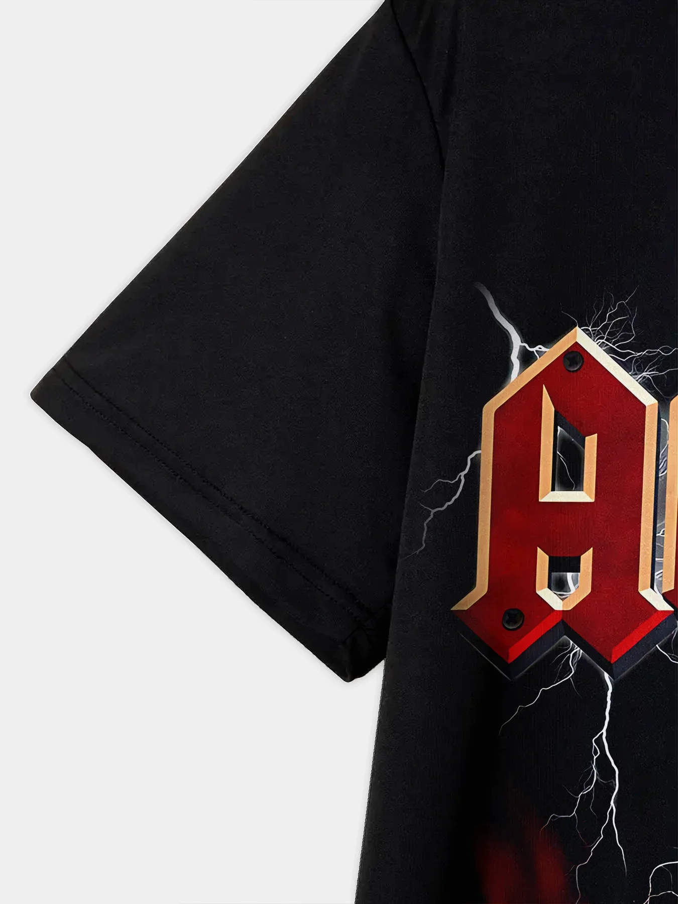 ثلاثية الأبعاد طباعة ملابس الطفل 5 إلى 14 سنة الذكور الملابس في الهواء الطلق لفرقة الروك A-ACDC الأطفال صبي فتاة الطفل تي شيرت قميص حريمي #5