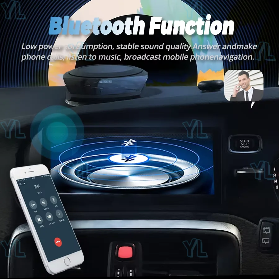 

8,8-дюймовый автомобильный радиоприемник Android 13 для Volvo V40 2011-2018, стерео мультимедийный видеоплеер, GPS-навигация, беспроводной Carplay WIFI LHD RHD