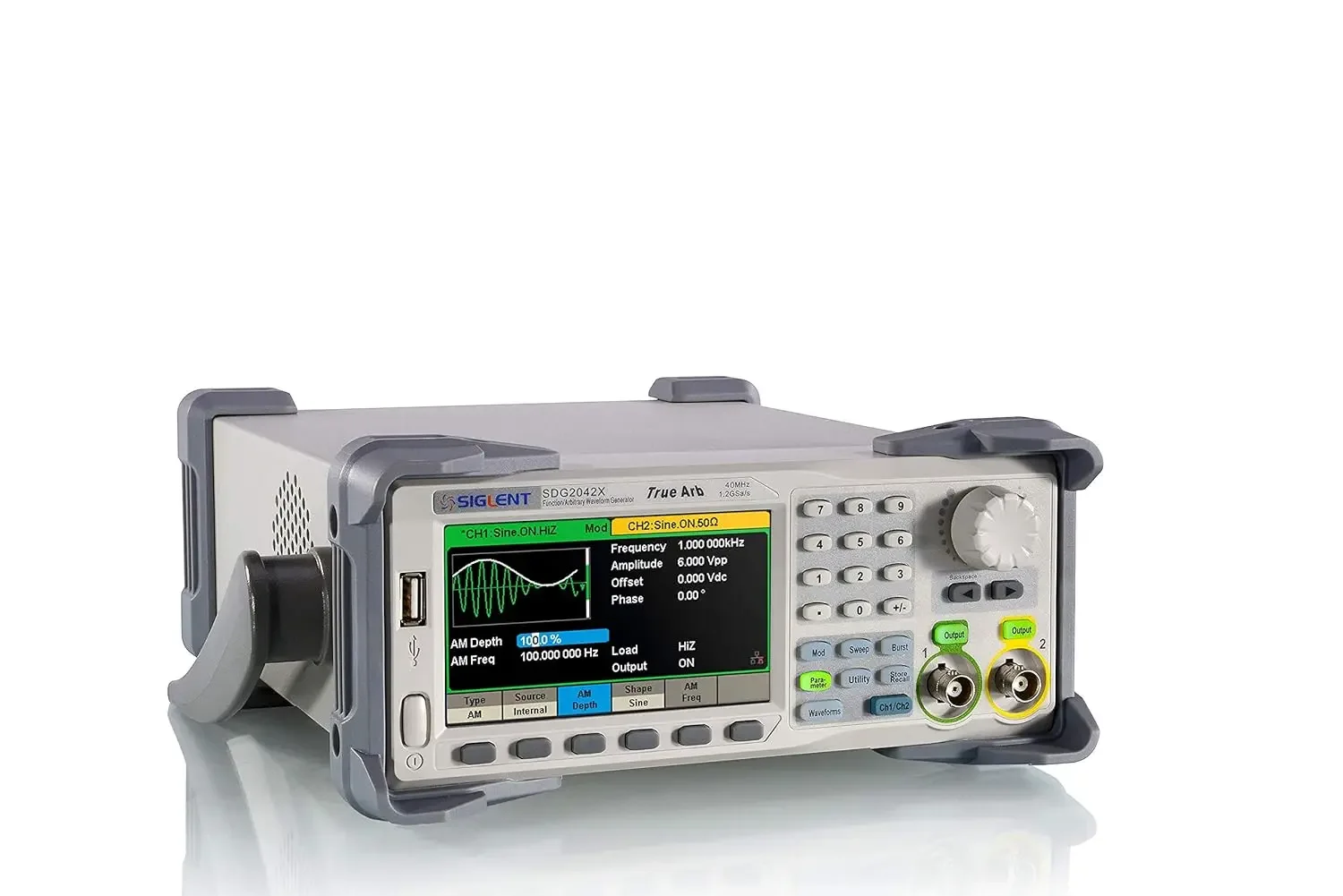 SDG2042X Arbitrary Waveform Function-Generators, 40 MHz