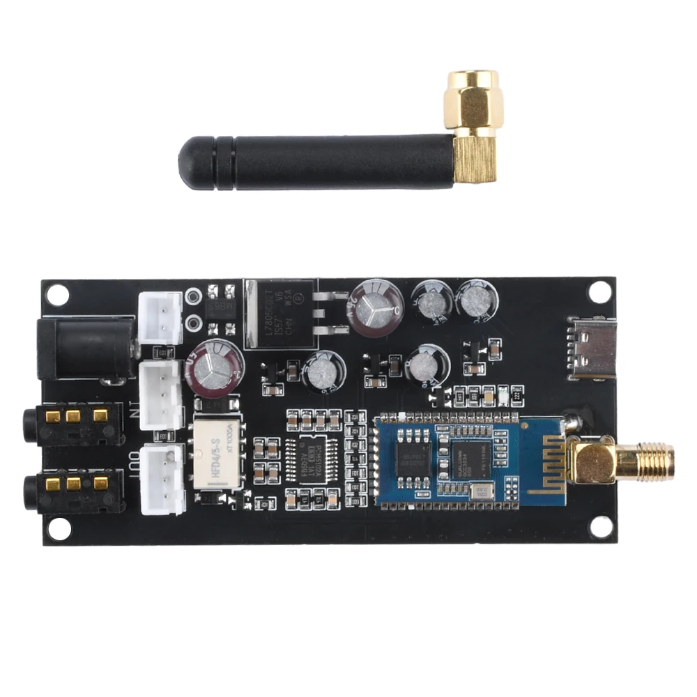 

QCC3034 Bluetooth 5.1 Lossless Decoding Board PCM5102A Modified Amplifier Audio DIY Zero Noise Support APTX APTX-HD SBC AAC