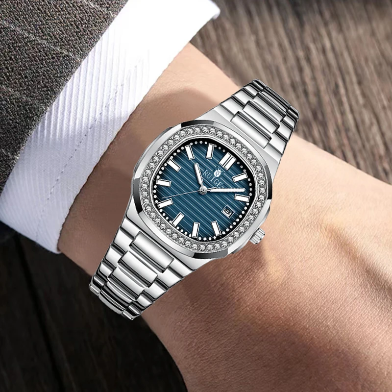 Men\'s business fashion casual quartz watch, party fashion watch, daily clothing decoration, exquisite birthday gift watch