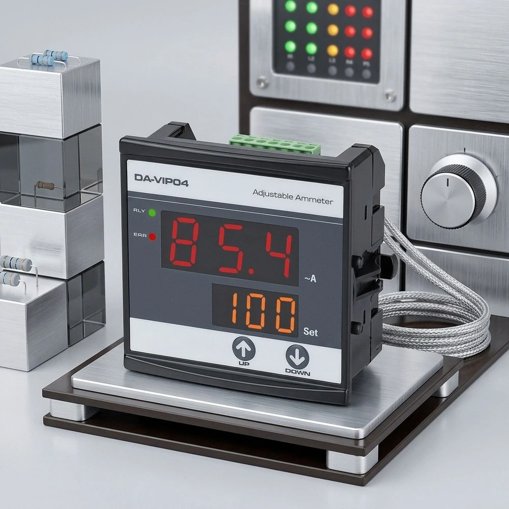 For Factory Electrical Panels Digital Ammeter Panel Ammeter Adjustable Ammeter For Electrical Measurement Current Meter