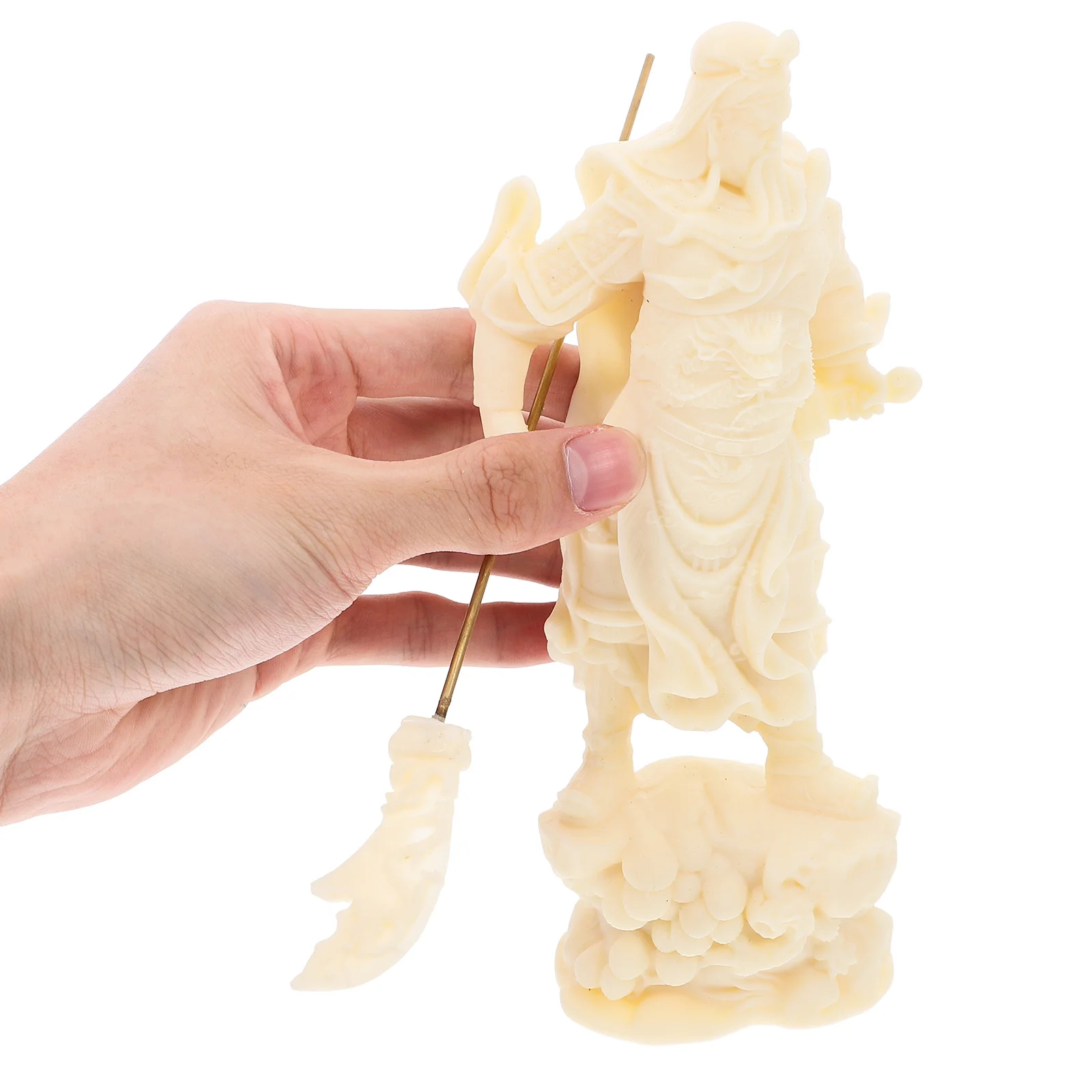 

Guan ABS Plastic Figure Retro Desktop Decor Office Ornament Home Adornment Compact Table Decoration Decorative Craft