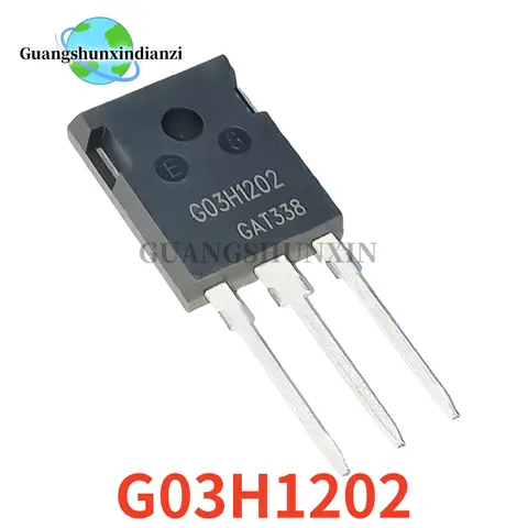 5-10PCS Brand New G03H1202 IGW03N120H2 H1202 TO-247 1200V 3A Best Quality transistor In Stock