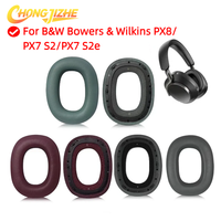 Headphone Earpads Ear Pads Compatible For B&W Bowers & Wilkins PX8/PX7 S2/PX7 S2e Headset Earmuff Earphone Sleeve