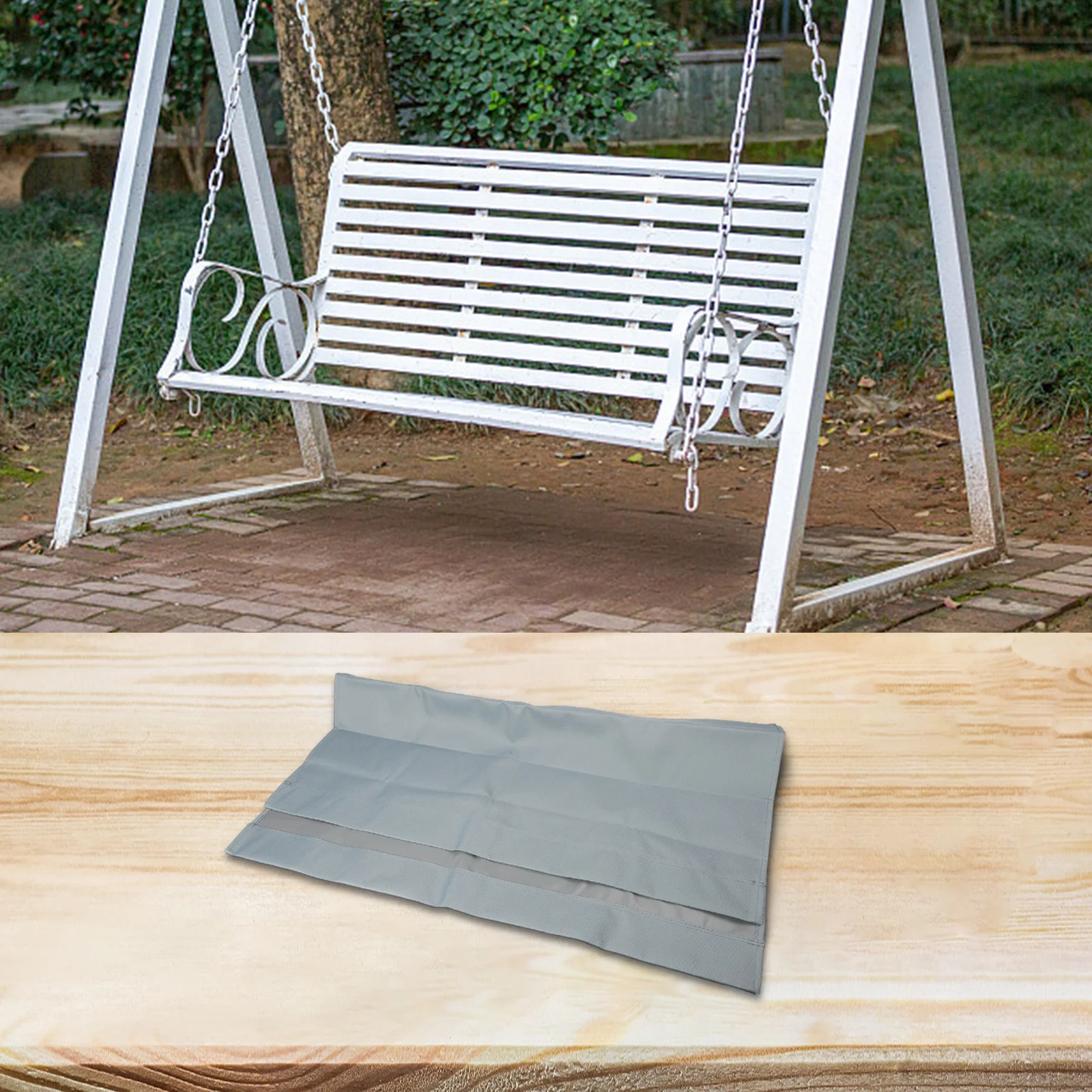 

Долговечный защитный чехол для садовых качелей, изготовленный из ткани Оксфорд 600D. Простое обслуживание и установка.