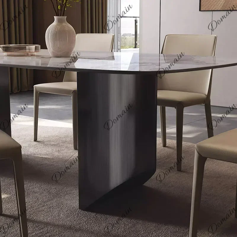 IHX XX Style Nordic Tables Luxury Tall Keep Kitchen Warm Dining Tables Rectangle Modern Tavolo Rotondo Pranzo Dining Room Furnit