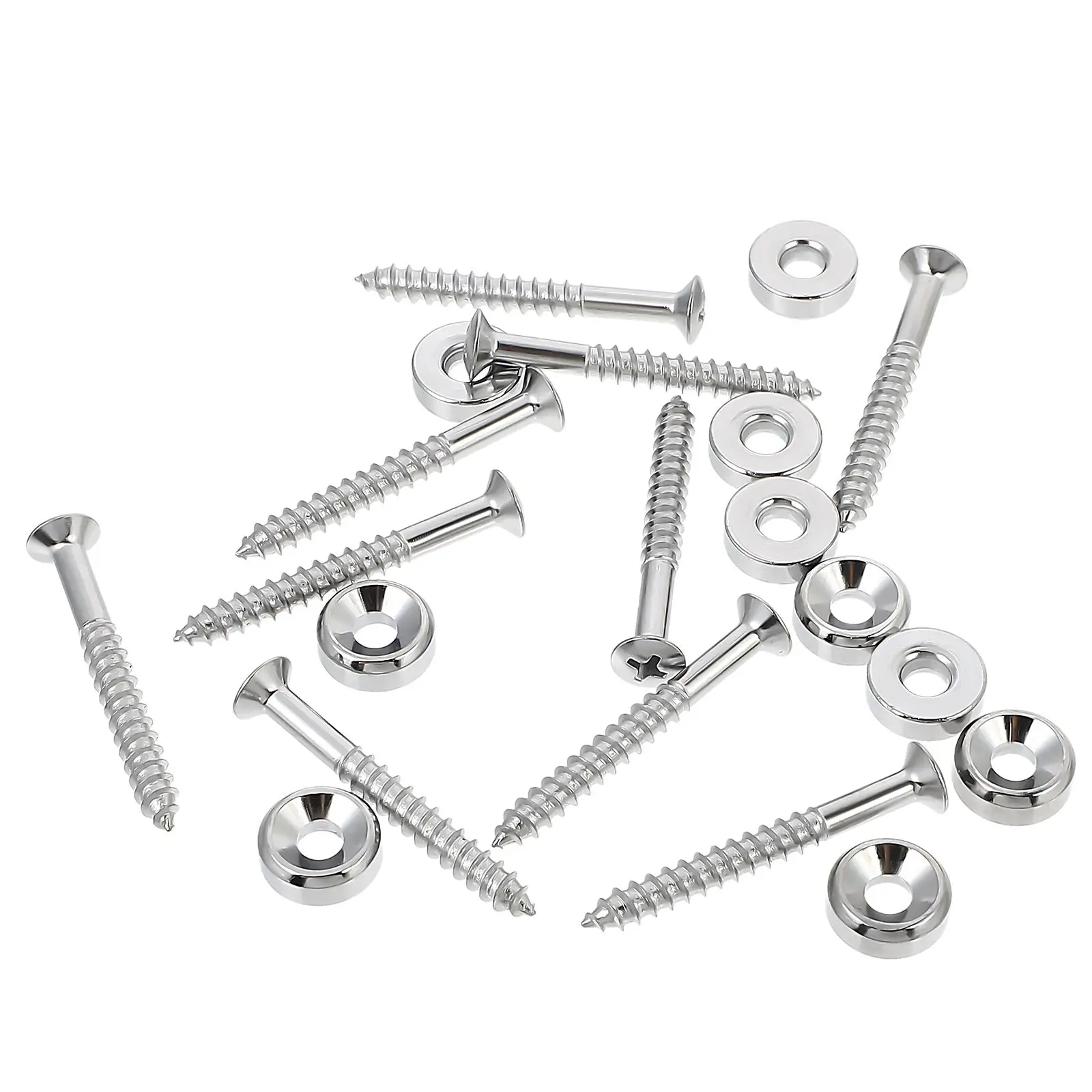 

Guitar Neck Joint Bushing Metal Bolt Electric Guitars Bass Parts Accessories 14mm Hole Reduction Noise