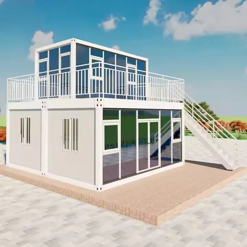 

Cheap Modular Container Houses for Living Mobile Flat Pack House Economic Prefabricated House Housing Home Prefeabricadas Cabins