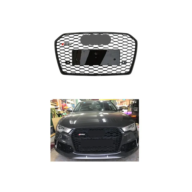 

Передняя решетка A6 обновлена на черную решетку Audi RS6 для Audi A6 C7.5 2016-2018 гг.