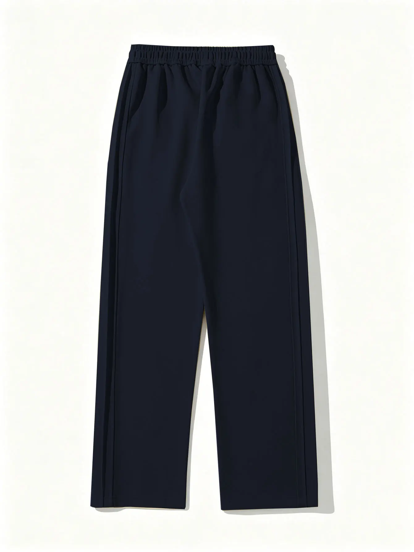 Herren-Freizeithosen, Locker Geschnittenes Design mit Weitem Bein, Elastischer Bund, Bequem für den Alltag, Modische Herrenbekleidung, Trendig und Stilvoll – Detail 8