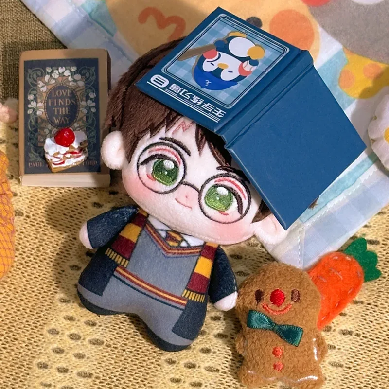 Hot 10cm Harry Potter Doll Ron Malfoy Hermione Plushies Stuffed Anime Bag Pendant Collect Plush Toy Gifts view 3