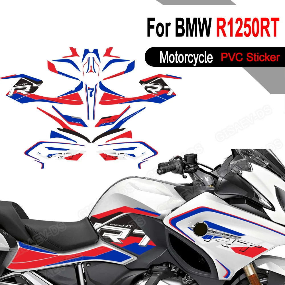 

R1250RT Motorcycle Stickers Luggage Cases Trunk Tank Fairing Fender Protector Moto Decal Kit For R1250 RT R 1250 RT