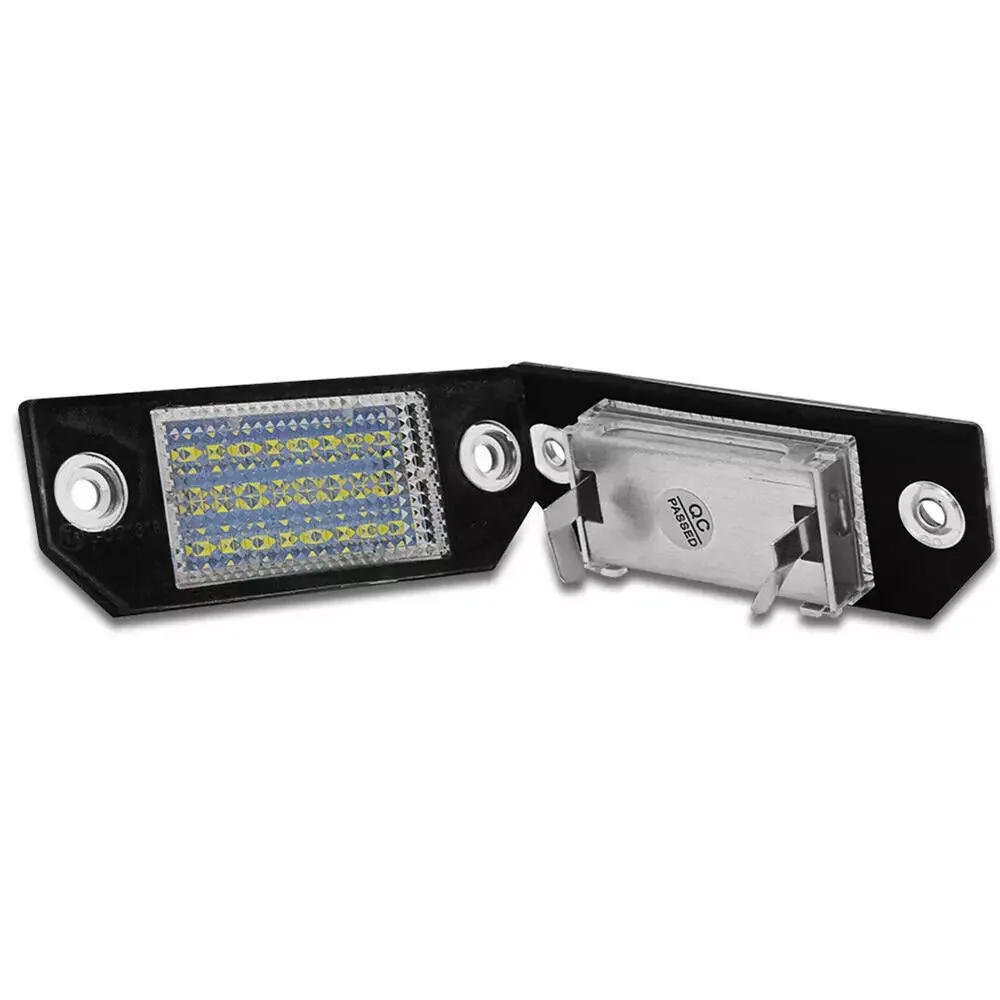 2x LED Number License Plate Light Lamps Lighting Upgrade For Ford Focus 2 ST 225 C Max MK2 2003 2004 2005 2006 2007 2008