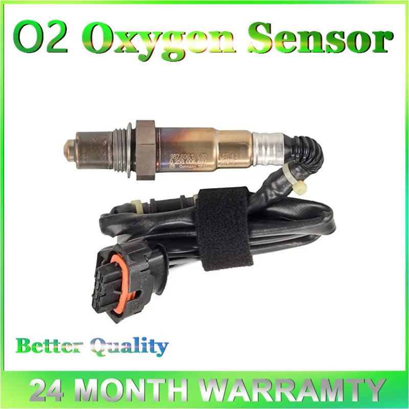 

0258006697 Rear Lambda Probe O2 Oxygen Sensor fit For PORSCHE 911 997 3.6 GT3 BOXSTER 987 2.7 2004-2009 80cm