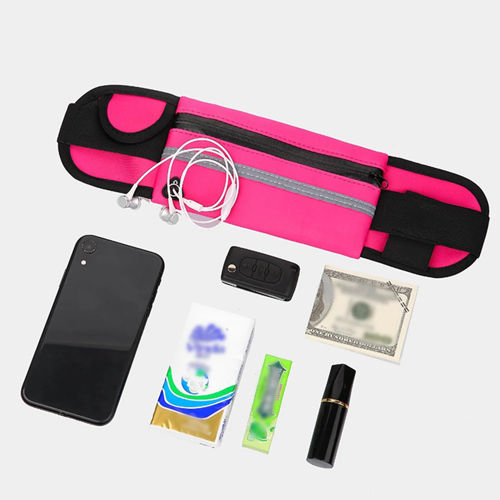 Sac de téléphone Marathon avec compartiment pour bouilloire à eau, sac de taille de sport Mobile, sac de course multifonctionnel étanche pour Sports de plein air