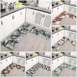 Modern Kitchen Mat Home Entrance Doormat Washable Kitchen Carpet Living Room Long Strip Door Nordic Balcony Floor Mat Carpet