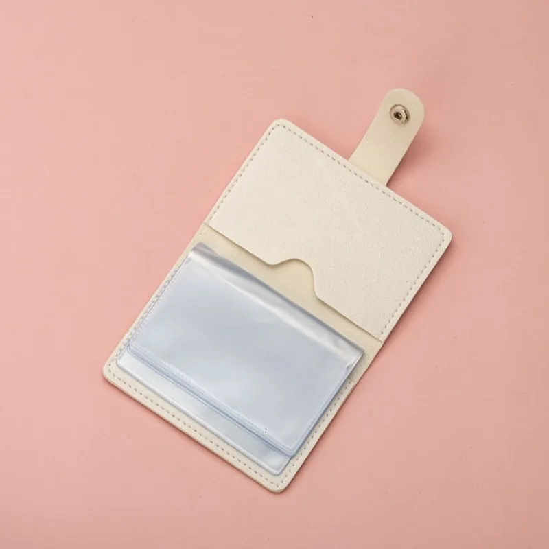 Disney Stitch Id Card Holder for Women Girl Kawaii Cartoon Portable Travel Purse for Credit Cards Against Demagnetization