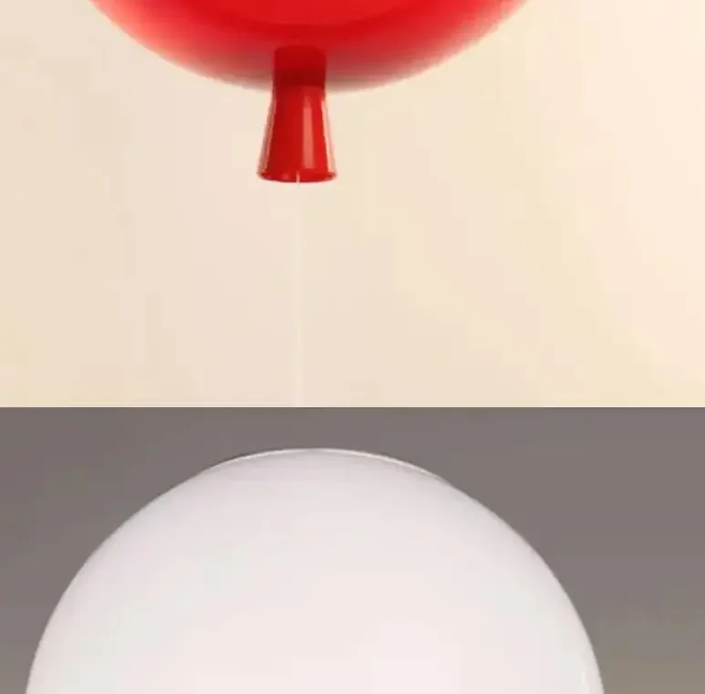 Girl Room Lamp Led Warm Romantic Bedroom Ceiling Lamp Creative Restaurant Light Color Balloon Art Ceiling Light