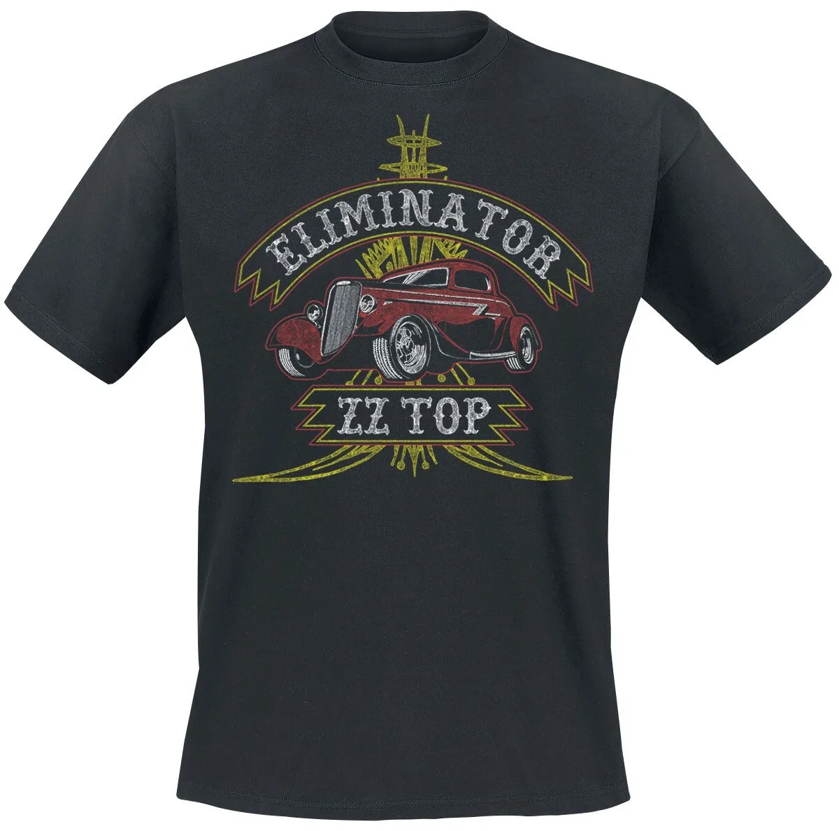 ZZ Top Tortilla Flats Tee, Classic Rock T-Shirt with Distressed Car Front & Texicali Design for Fans