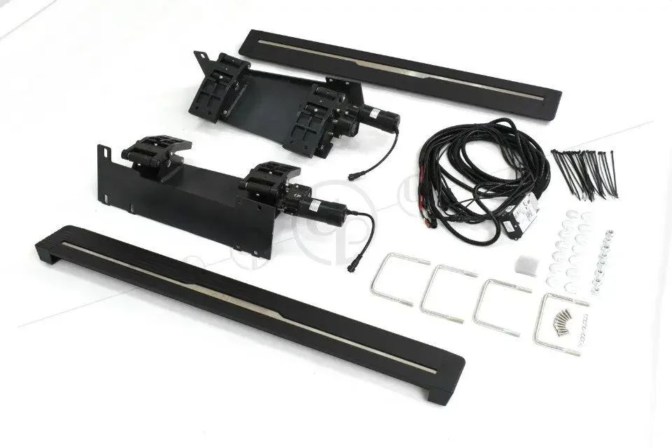 

NEW!JIMNY modified to G class G63 electric side step G63 style JIMNY Automatic electric side step skirt