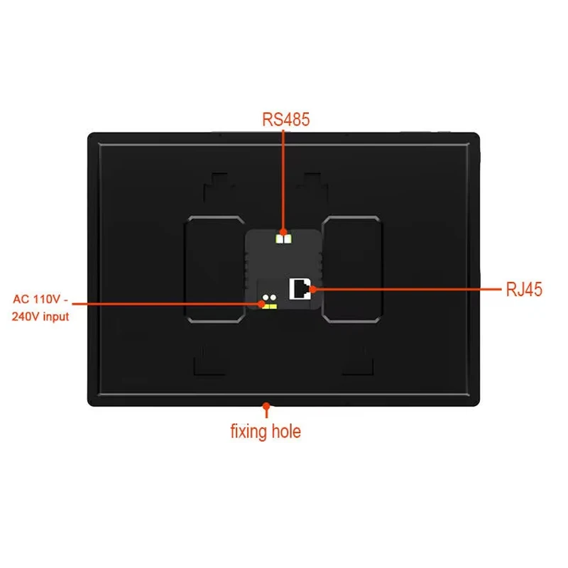 Imagem -02 - Polegada Poe Tablet Painel de Controle Casa Inteligente Android 11 os Tela Toque Montagem na Parede Tablet Rs485 para 86 Caixa Montagem na Parede 2024 Novo 10.1