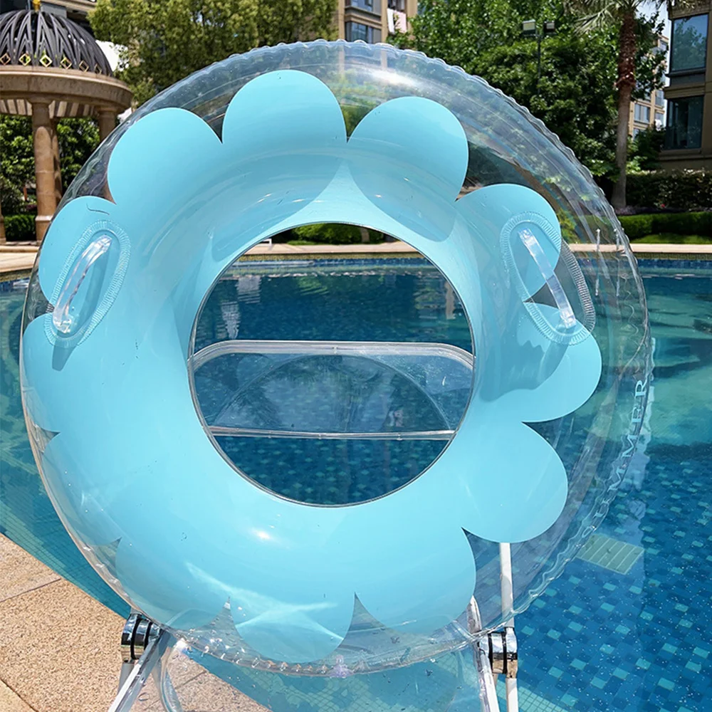 ROOXIN Baby Child Swim Seat Ring Inflatable Swim Ring Tube For Kid Adult Swimming Ring Swim Pool Float Water Play Equipment