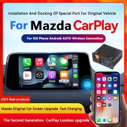 RWD P2 For Apple Carplay Android Auto Wireless Bluetooth WIFI Connection For Mazda 2 3 6 CX30 CX5 CX8 CX9 MX5 Fiat TK78669U0C