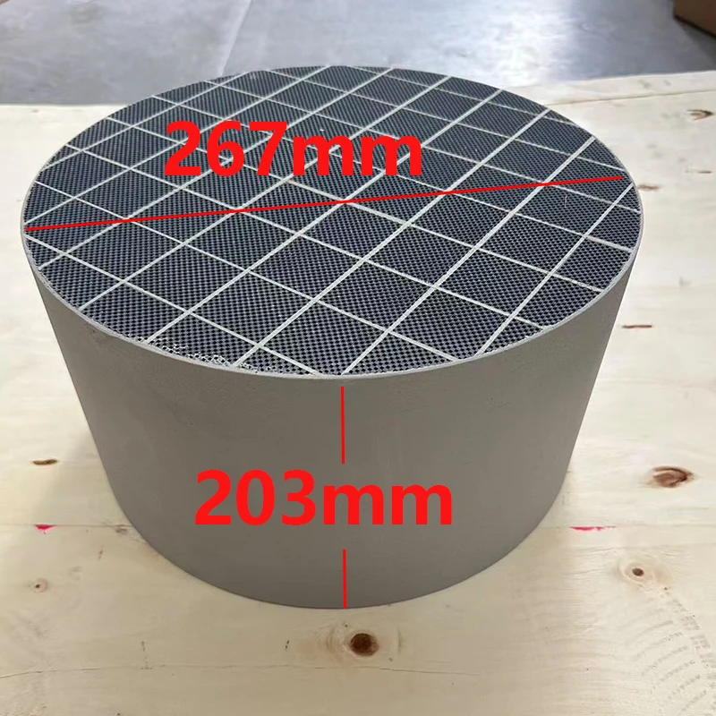 SIC DPF Diesel particulate filter 267x203mm NEW Substrate dpf filter for diesel exhaust core remove black smoke filter
