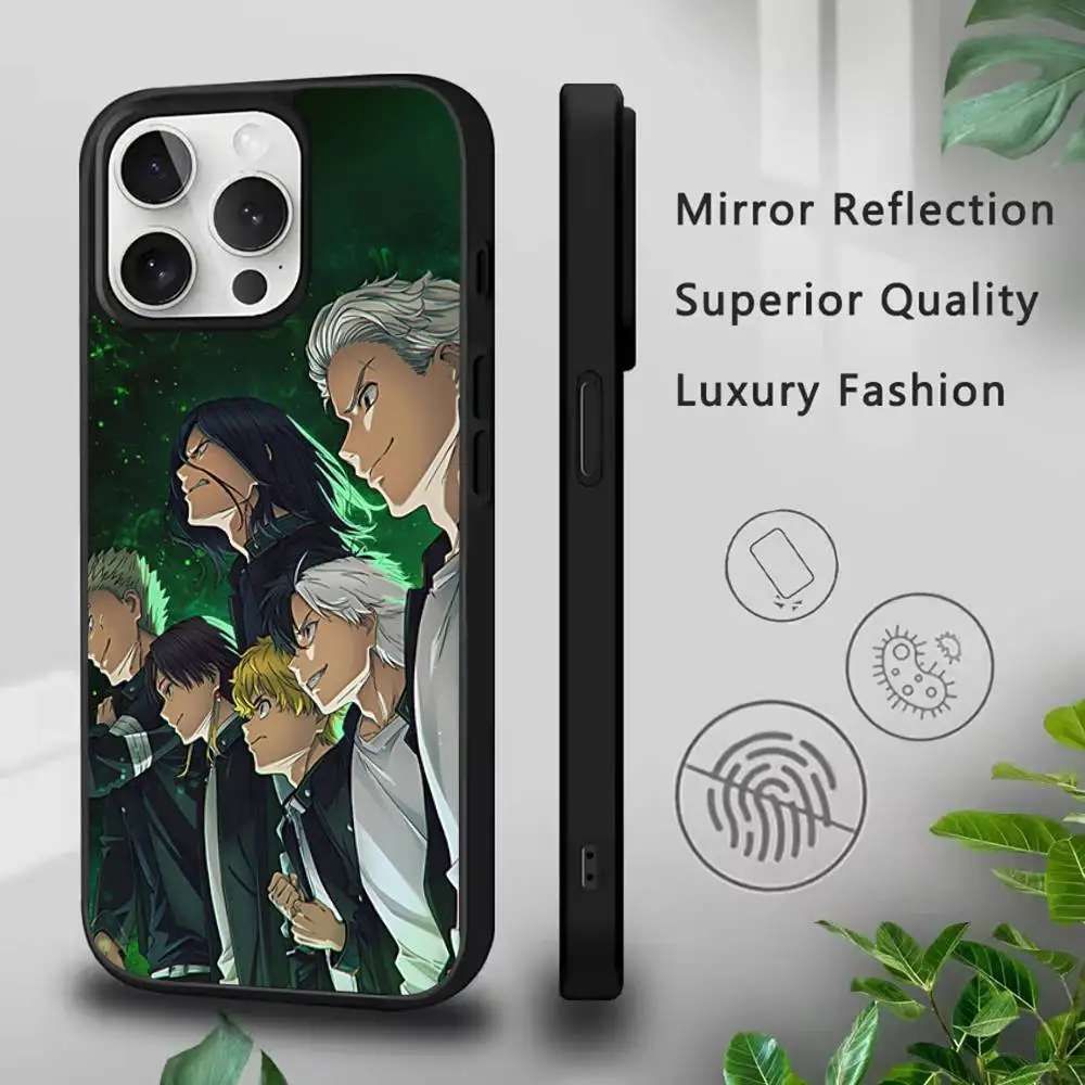 Anime W-Wind B-Breaker Phone Case For iPhone 17,16,15,14,13,12,11,Pro,Max,Plus,Mini,SE4,E Magnetic Magsafe Wireless Charging #5