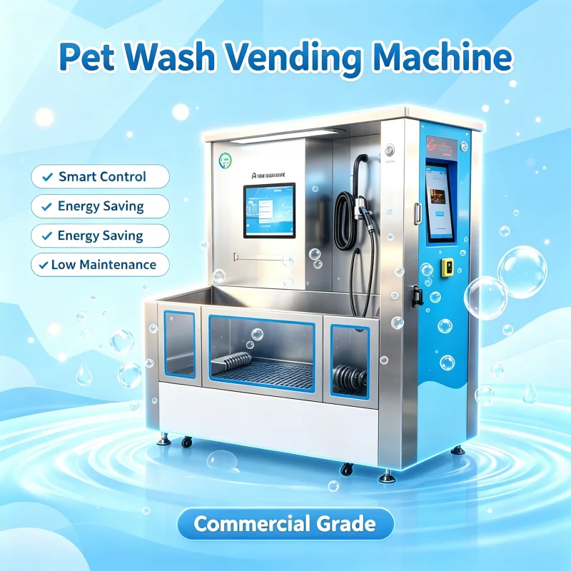 Pet Washing Machine Anti‑Rust Pet Bathing Device For Shopping Mall Pet Experience Project Custom Wholesale