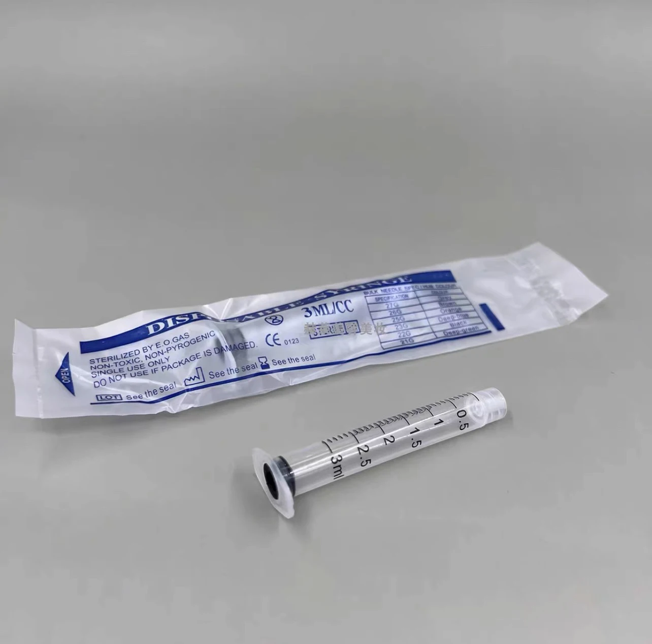 10/30/50pc 3ML Haifei needle tube water optic machine filter syringe special accessories consumables negative pressure tube view 6