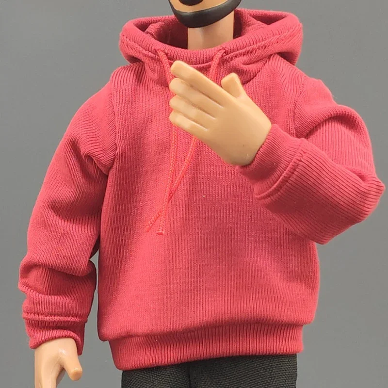 COME4ARTS 1/10 Scale Male Soldier Trend Sports Hooded Sweatshirt Hoodie Clothes Model for 7in Action Figures Body Doll